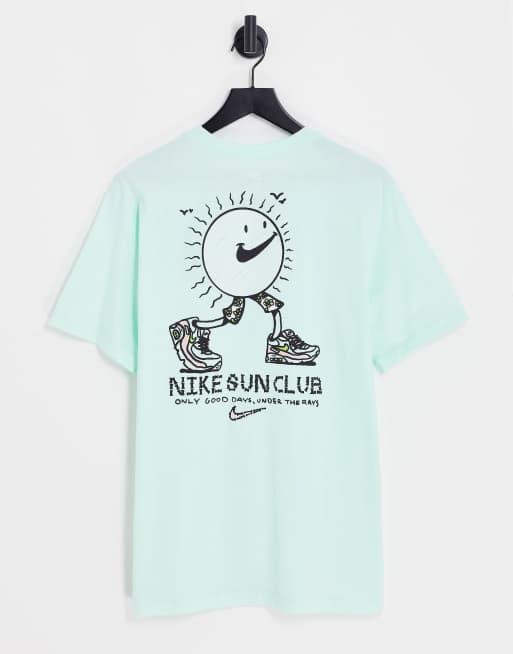 Mint color hot sale nike shirt