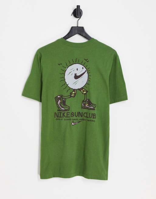 Treeline green cheap nike shirt