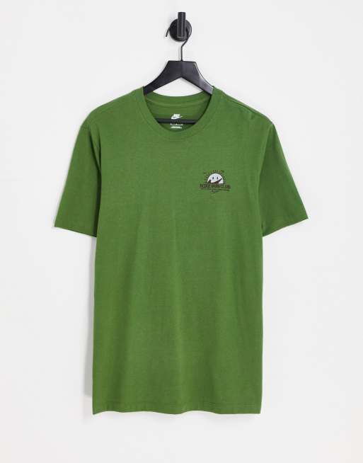 Treeline green cheap nike shirt