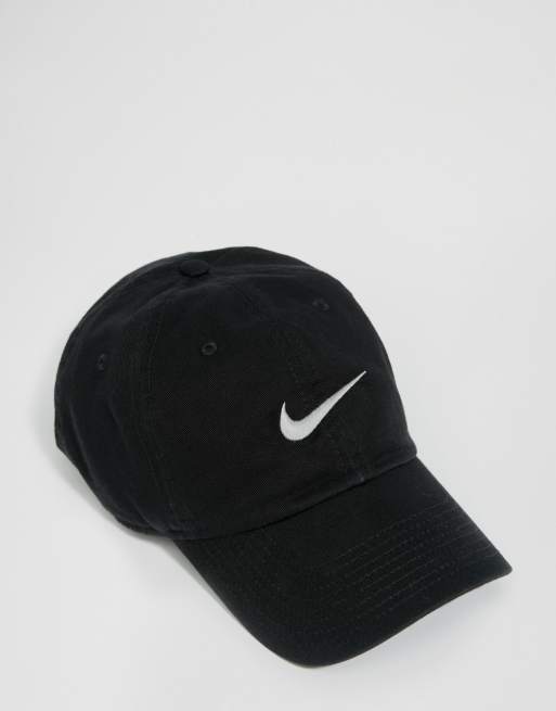 Nike - Svart broderad Swoosh-keps 546126-010, 2 av 4
