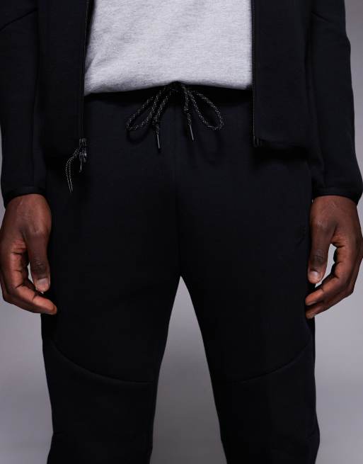 Nike – Svarta mjukisbyxor i tekniskt utformad fleece, 5 av 5