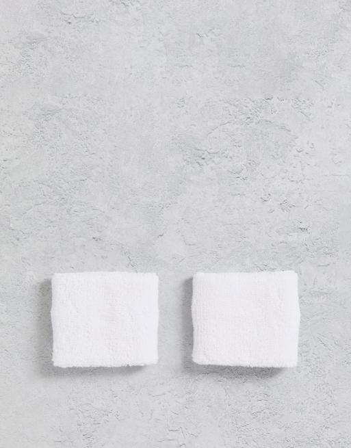 Nike – Svarta och vita svettband med Swoosh-logga, 2-pack, 2 av 4