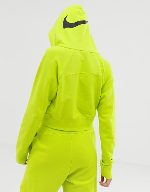 Sweat nike best sale jaune fluo