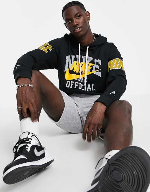 Sweat nike best sale doré