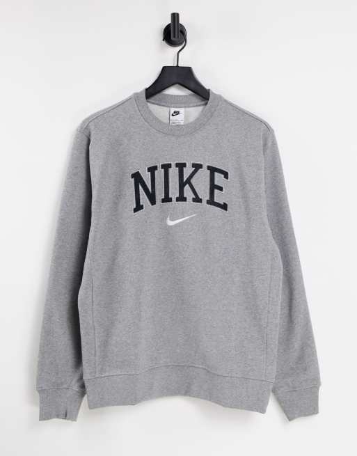 Sweat nike vintage gris new arrivals