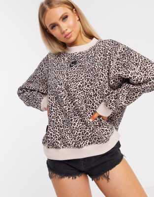 animal print nike sweatshirt