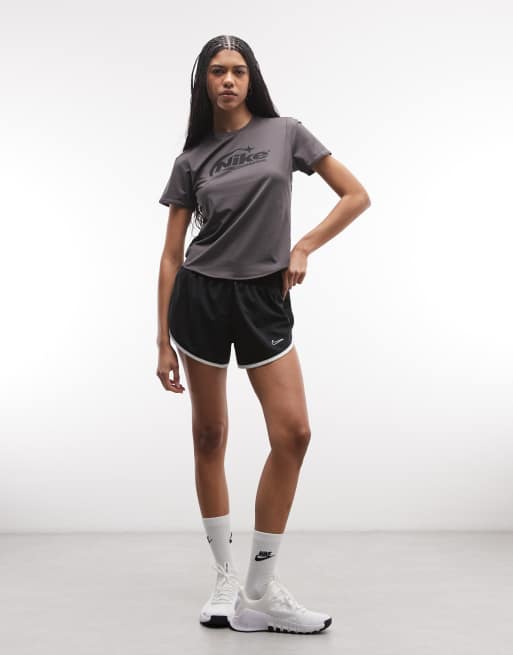 Nike Swift Running Dri-Fit T-shirt in gray , 2 of 4