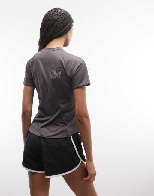 Nike Swift Running Dri-Fit T-shirt in gray , 3 of 4