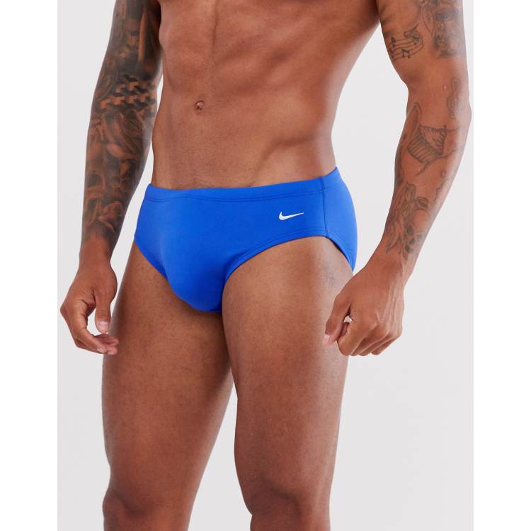 Nike Swim core brief in blue ASOS