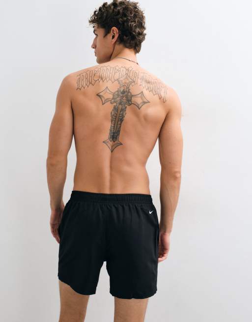 Nike Swim short volley graphique noir, 4 de 5