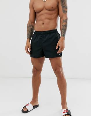 black nike swimming shorts