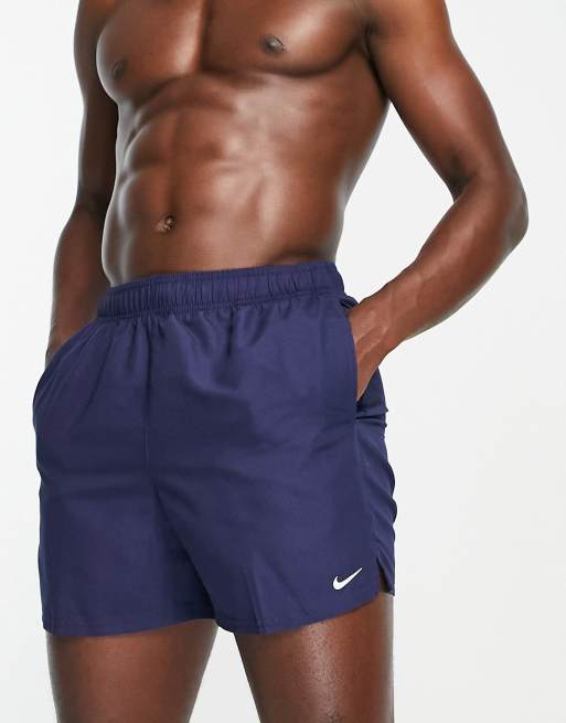 Nike Swim - Superkorte zwemshort in marineblauw
