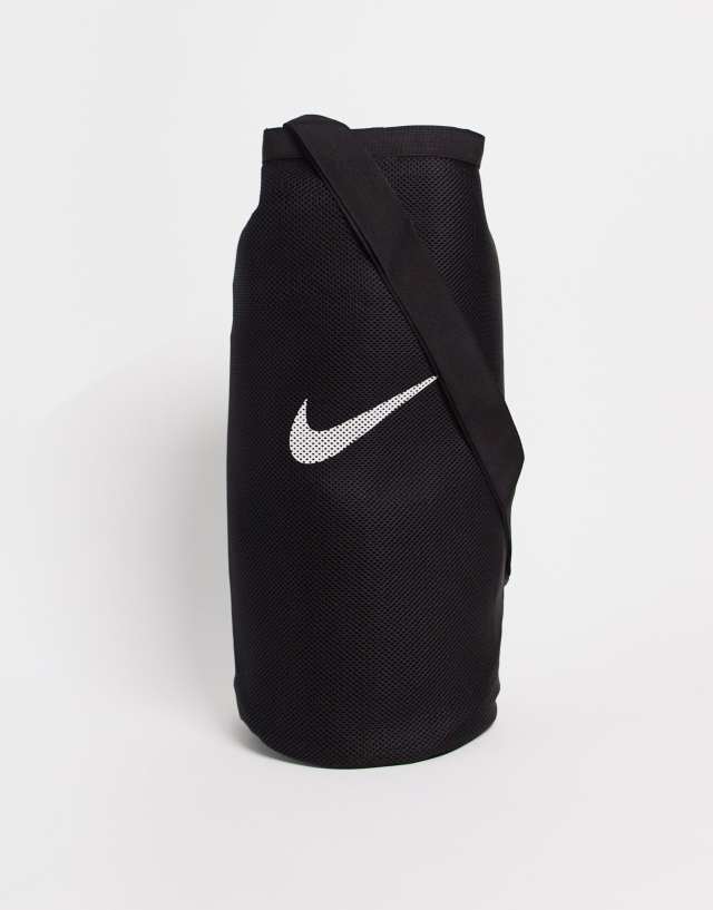 Nike Swimming 10 Liter mesh sling bag in black