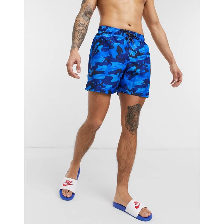 Nike swim shorts camo hotsell