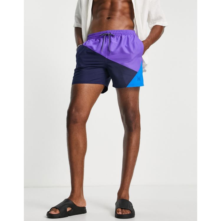 Purple swimming shorts new arrivals