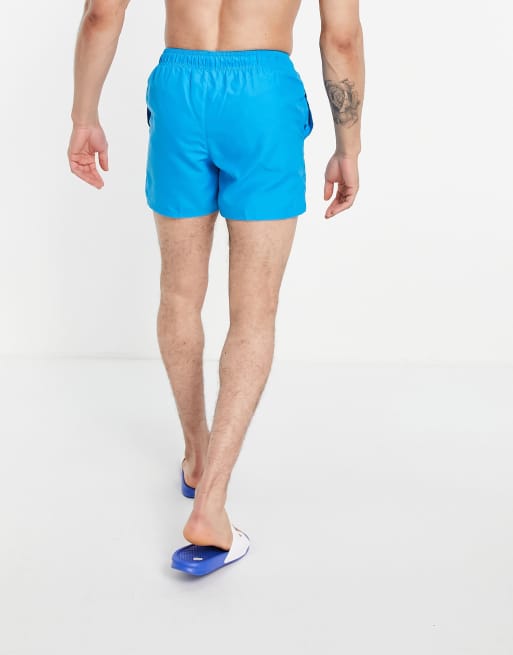 Nike Swimming 5 inch swim shorts in blue, 4 of 4
