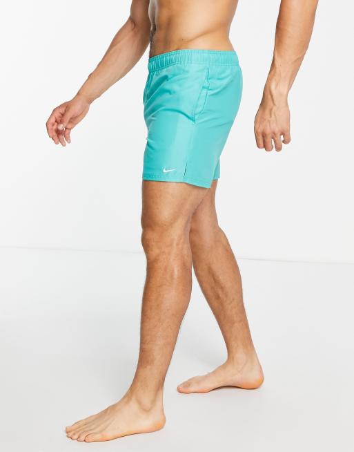 Nike Swimming 5 inch volley shorts in blue ASOS