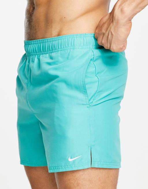 Logo waist 5-inch blue compression short, Nike