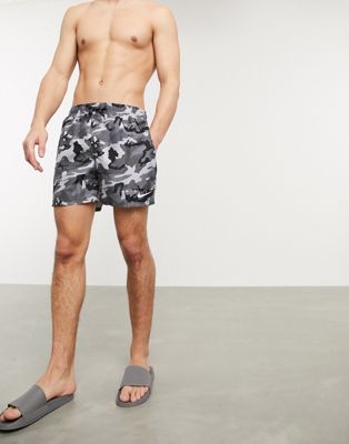 nike grey swim shorts