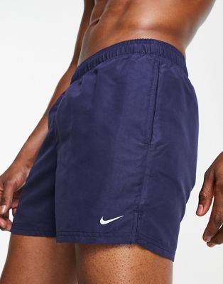 Nike Swimming 5 inch Volley shorts in navy - ASOS Price Checker