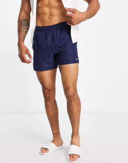 Nike Swimming 5 inch Volley shorts in navy