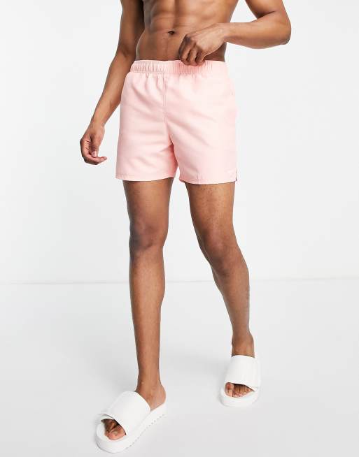 Pink nike sales swim shorts