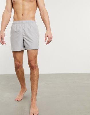 nike 5 inch shorts grey