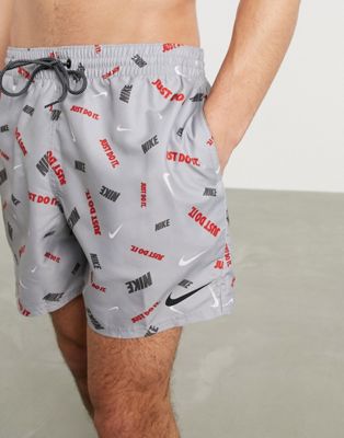 nike all over swoosh shorts