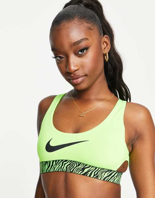 Nike sports cheap bra swim top