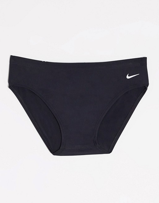 Nike Swimming brief with logo in black