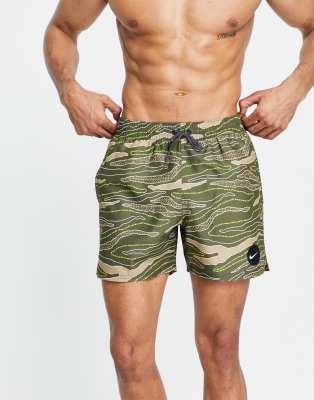 nike swim shorts camo