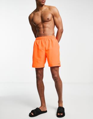 nike orange swim shorts