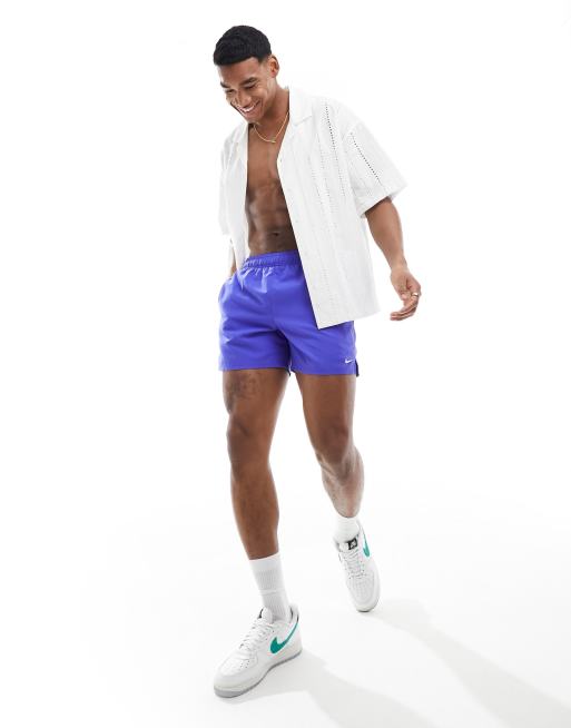 Nike Swimming – Essential – Volley-Badeshorts in persischem Lila, 5 Zoll Schrittlänge