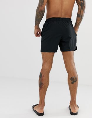 black nike swimming shorts