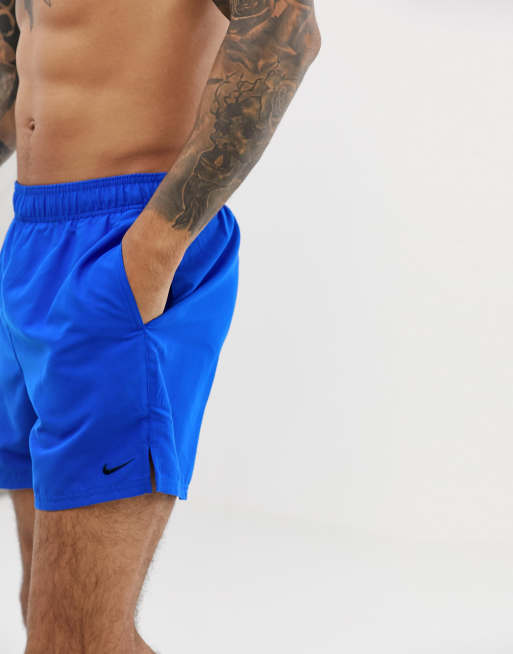 Nike Swimming exclusive volley super short swim short in blue | ASOS