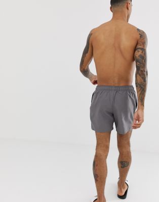 nike grey swim shorts