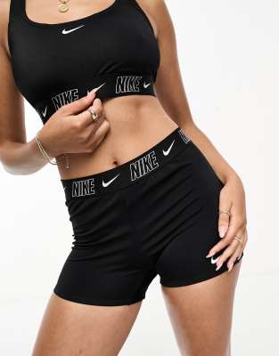 Nike Swimming - Fusion - Kick-Shorts in Schwarz