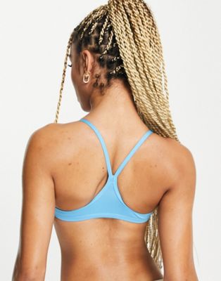 Femme Nike Swimming - Haut de bikini à dos nageur - Bleu