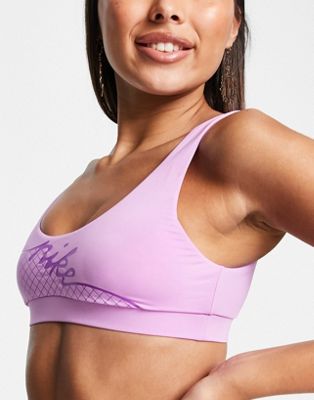 Maillots de bain et vêtements de plage Nike Swimming - Haut de bikini à logo - Rose