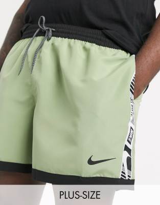 khaki green nike shorts