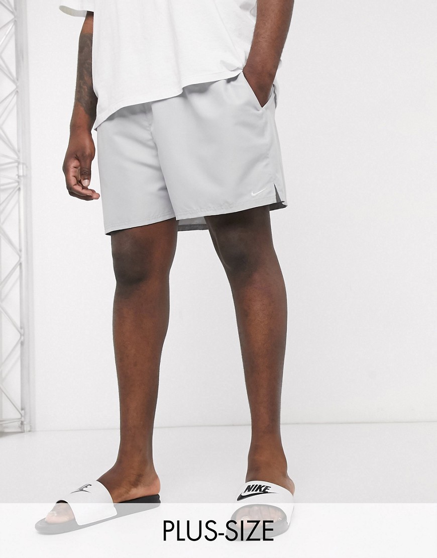Nike Swimming Plus – 5inch Volley – Grå shorts