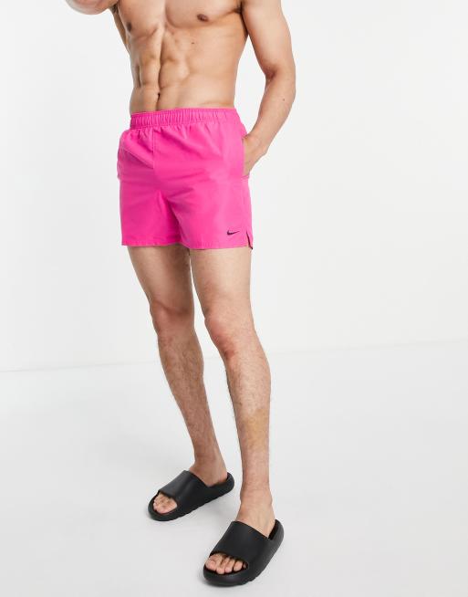 Nike Swimming – Rosa 5 tum långa badshorts, 3 av 4