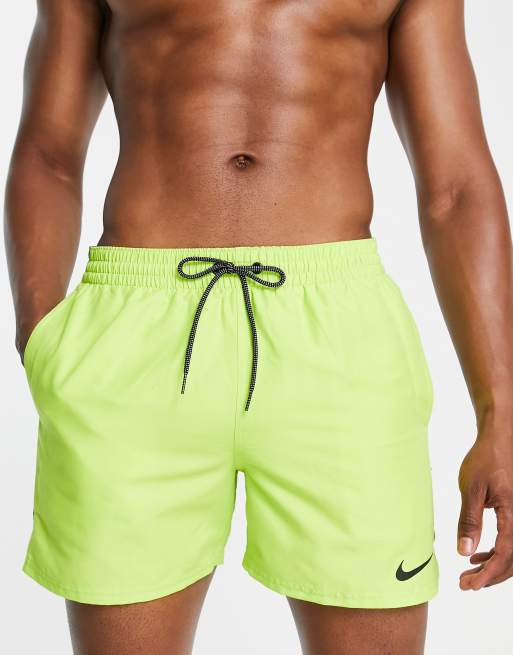 Nike swimming volley swim hot sale short in volt yellow