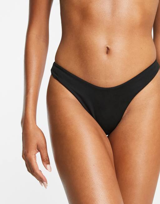 Comfy Black Seamless cheeky (Black logo) Performance 