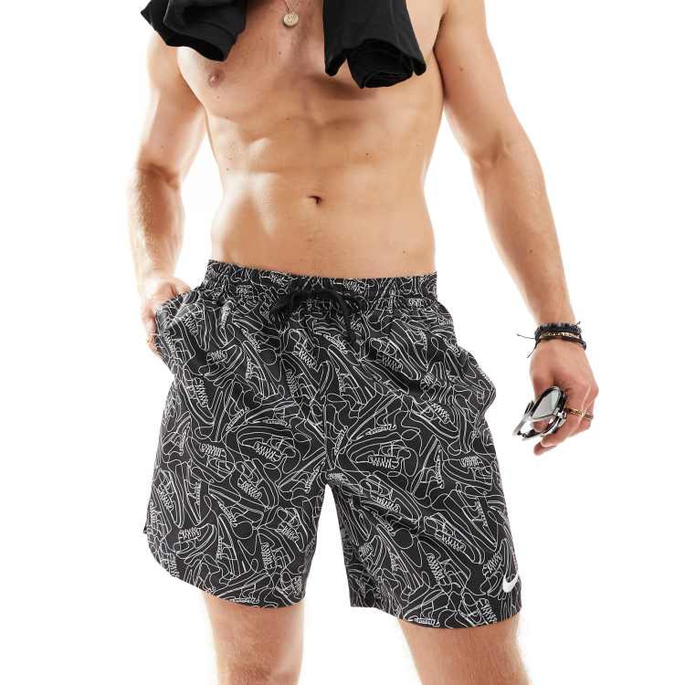Nike hybrid all over print swim shorts deals