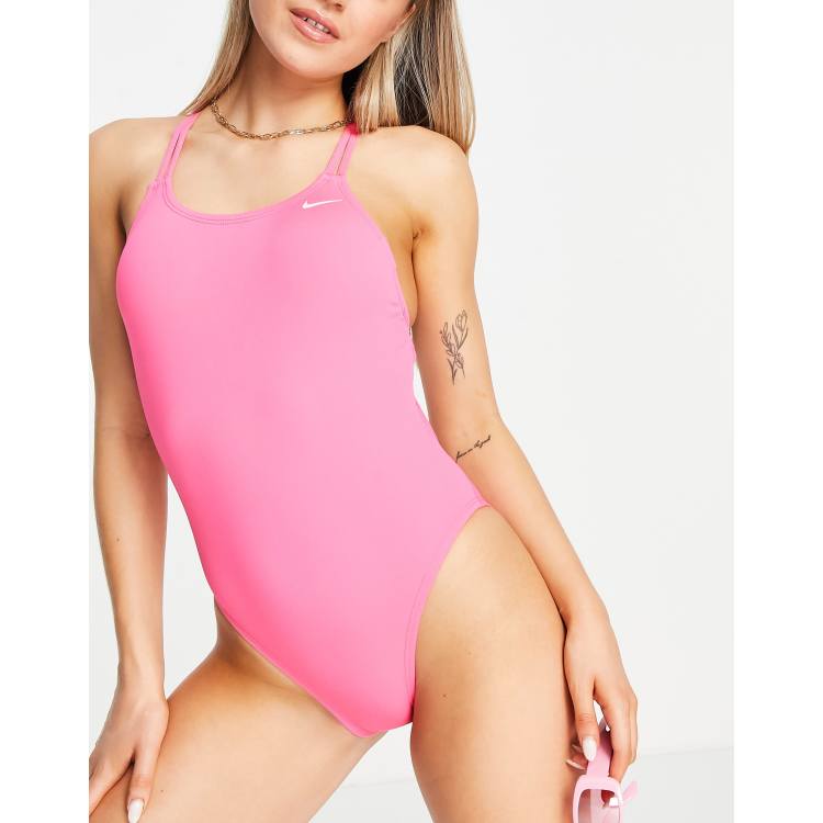 Pink 2024 nike swimsuit