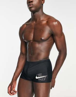 Nike Swimming super short tight shorts in black - ASOS Price Checker