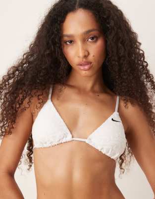 Nike Swimming - Terry - Hvid bikini med stropper - view 1