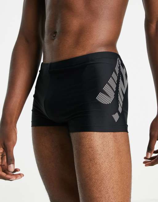 Nike Swimming tilt shorts in black