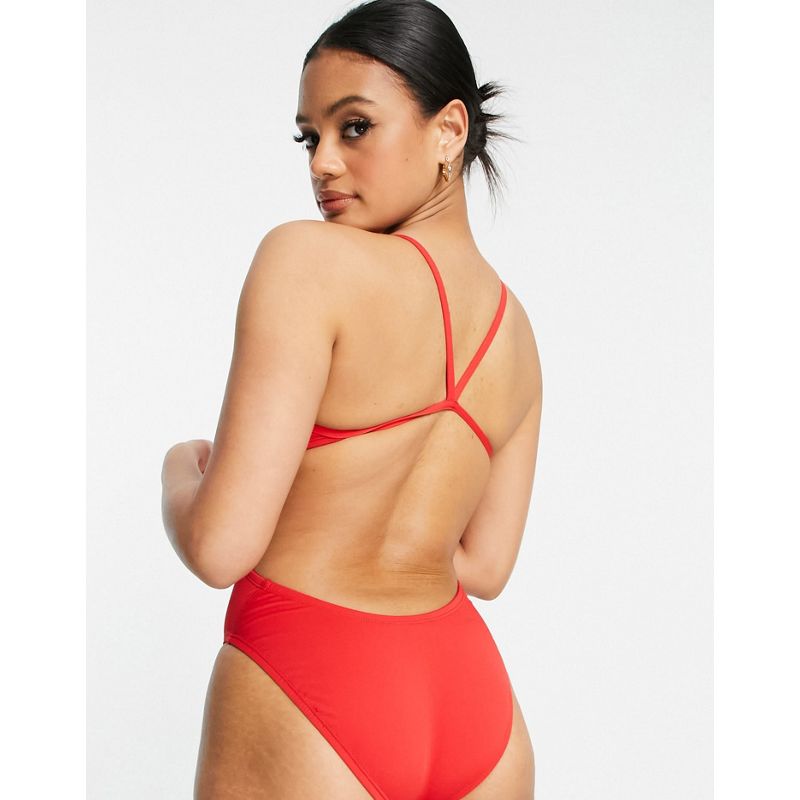 Donna Costumi e Moda mare Nike Swimming - Trikini rosso